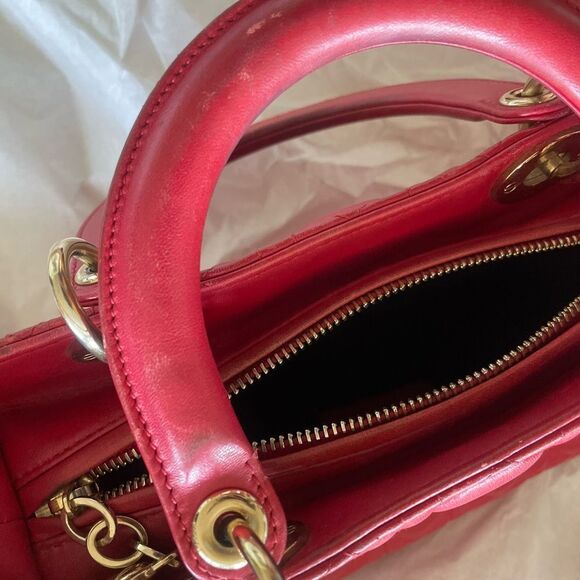 Red lady DIOR bag - Picture 12 of 16